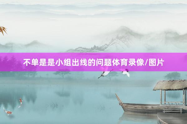 不单是是小组出线的问题体育录像/图片