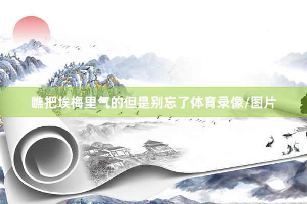 瞧把埃梅里气的但是别忘了体育录像/图片