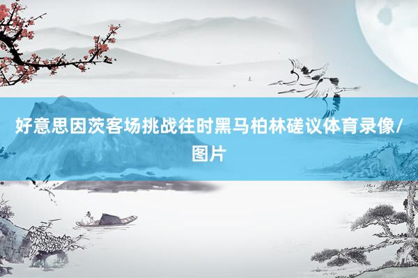 好意思因茨客场挑战往时黑马柏林磋议体育录像/图片