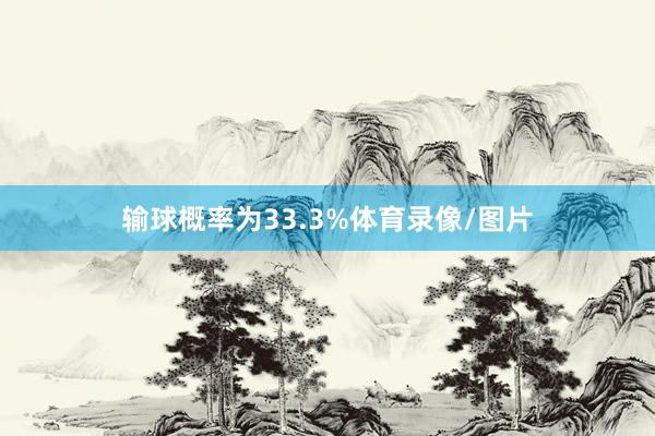 输球概率为33.3%体育录像/图片